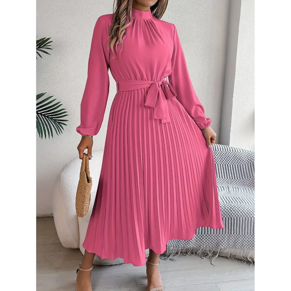 Ethel - Stylish Look Occasional Maxi-Pink