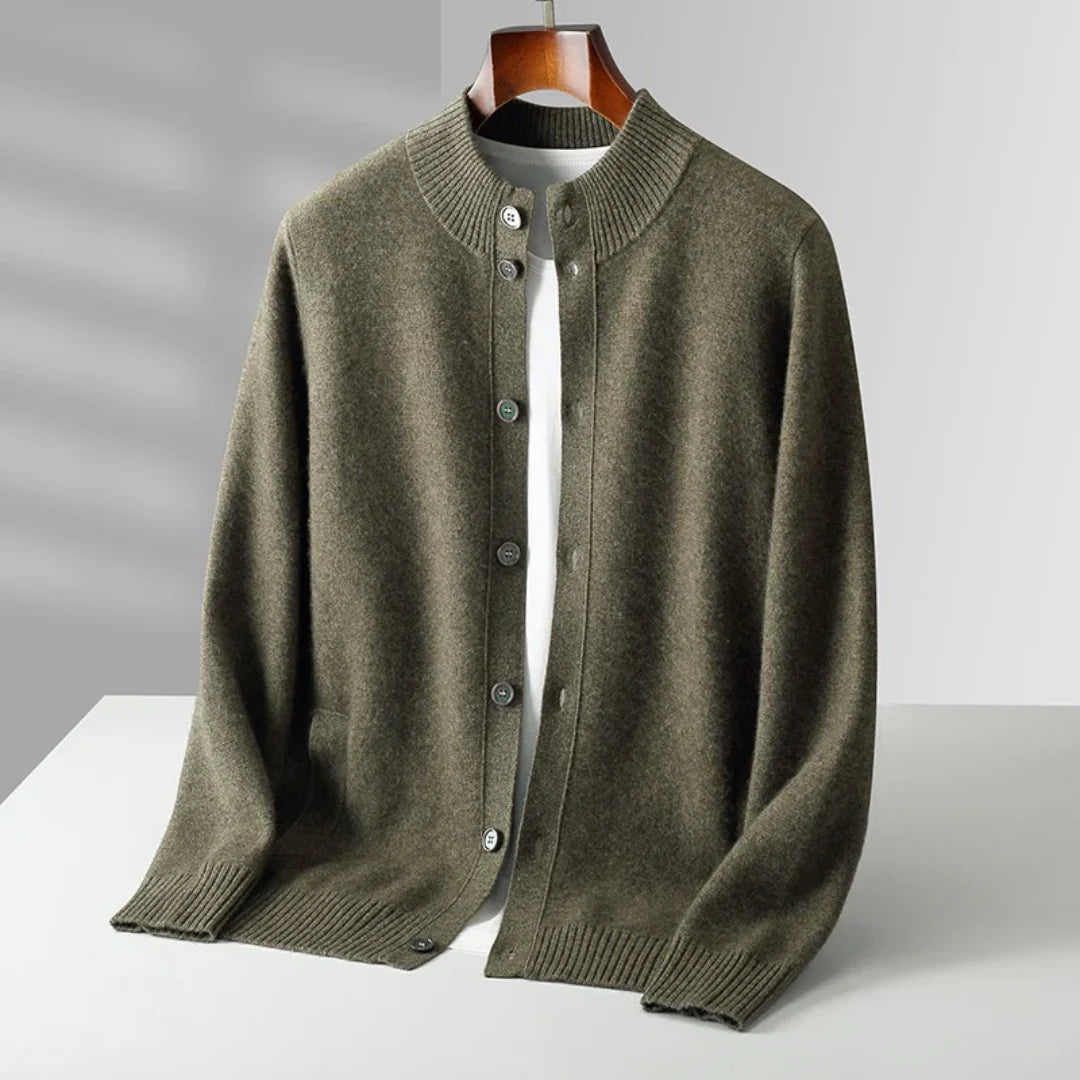 Luca - Merino Wool Jacket Green