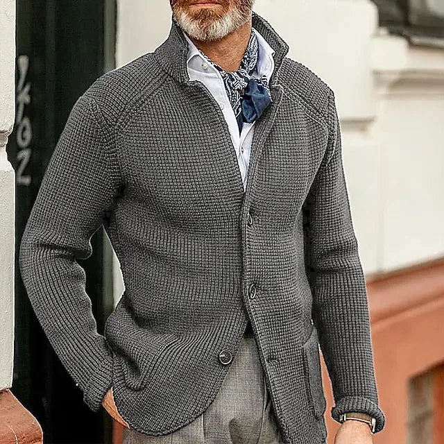 Maarten – Tijdloze Gebreide Cardigan