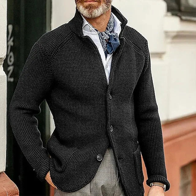 Maarten – Tijdloze Gebreide Cardigan