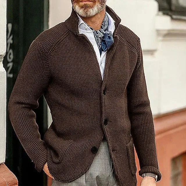 Maarten – Tijdloze Gebreide Cardigan