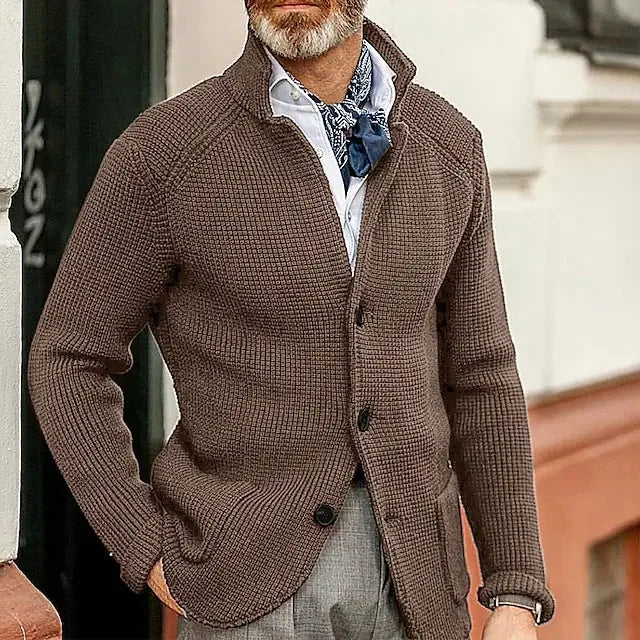 Maarten – Tijdloze Gebreide Cardigan