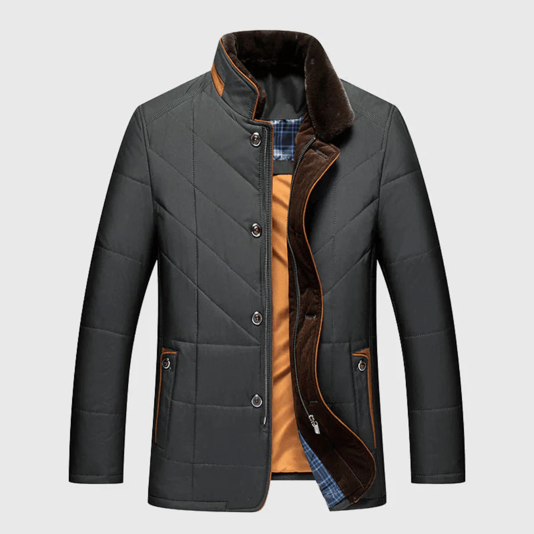 Alessandro - Milano Tailored Linen Jacket-Black