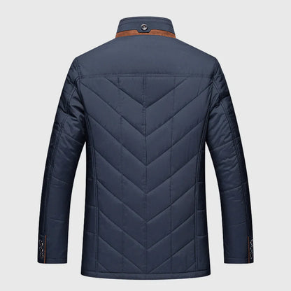 Alessandro - Milano Tailored Linen Jacket-Royal Blue
