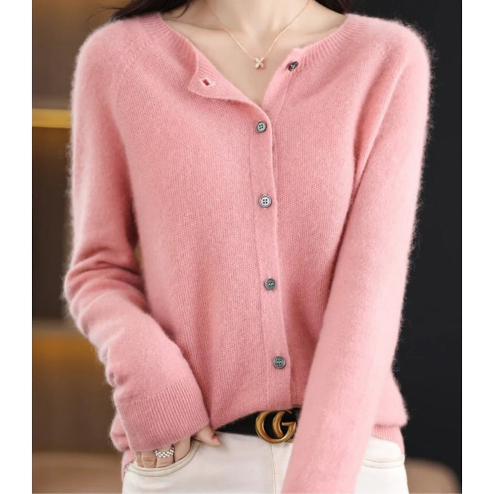 Ann - Refined Look Luxurious Sweater Light Pink