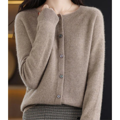 Ann - Refined Look Luxurious Sweater Brown