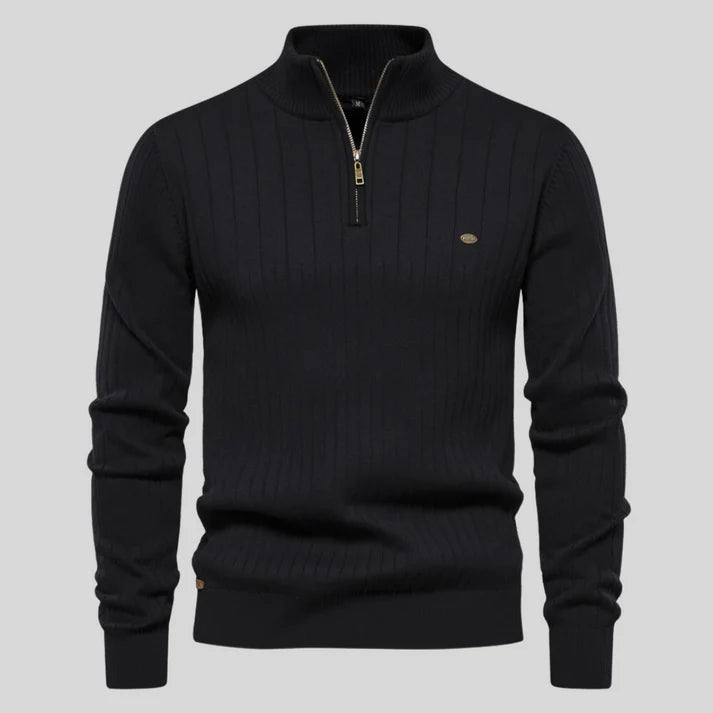 Charlie - Comfort Sweater-Black