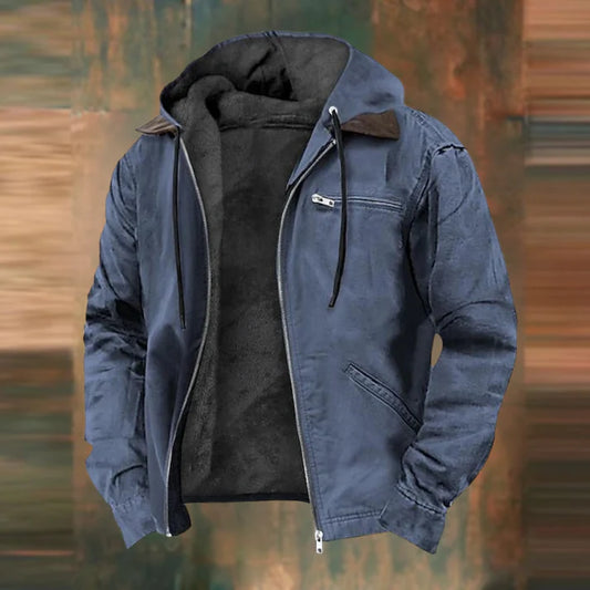 Clarence - Modern Autumn Jacket Blue