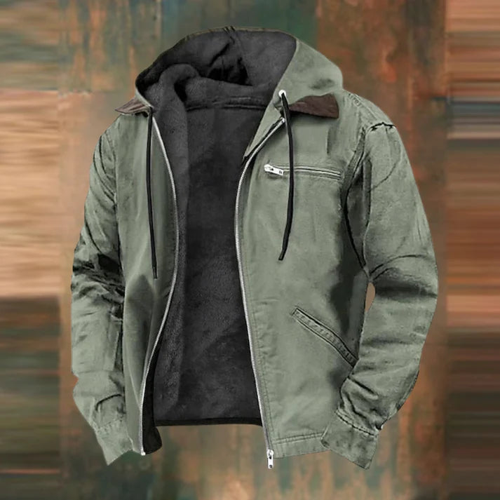 Clarence - Modern Autumn Jacket Green