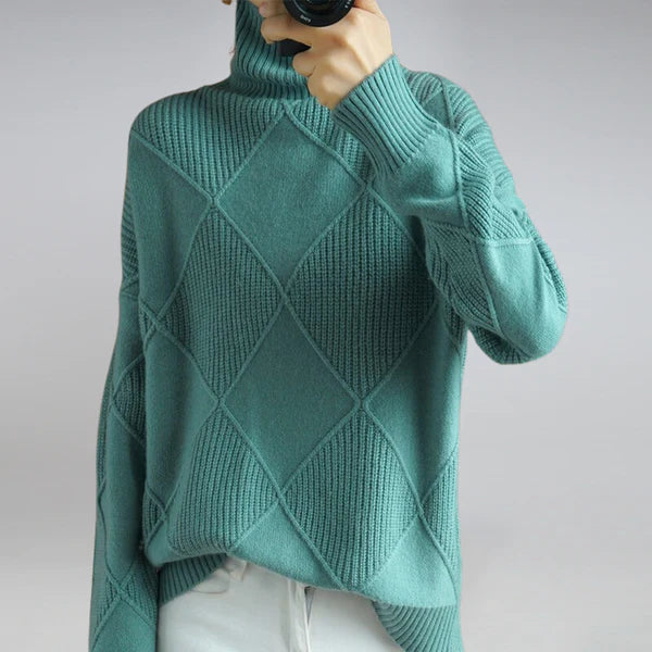 Dahlia - Merino Wool Loose Fit Sweater Turkey