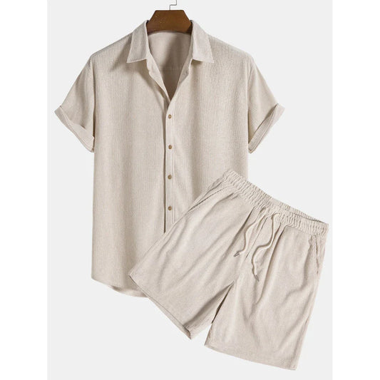 John - Effortless Summer Set for Men- Beige