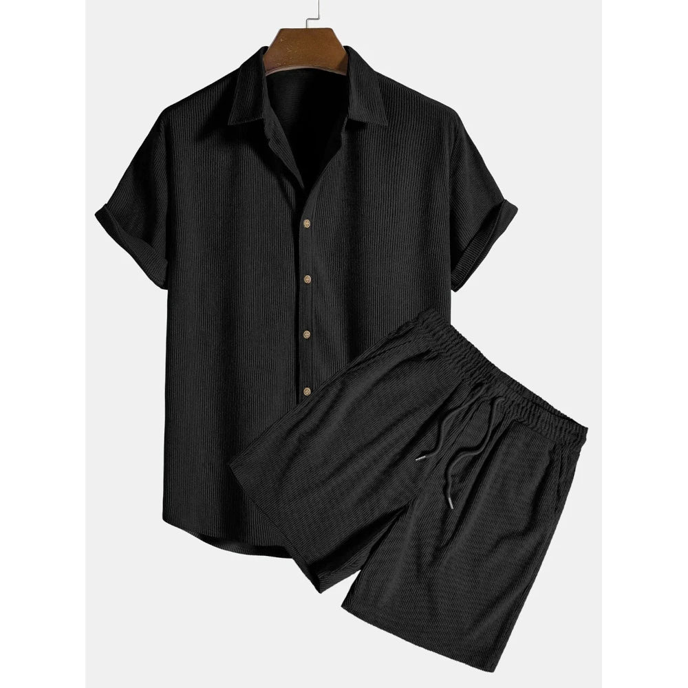 John - Effortless Summer Set for Men- Black