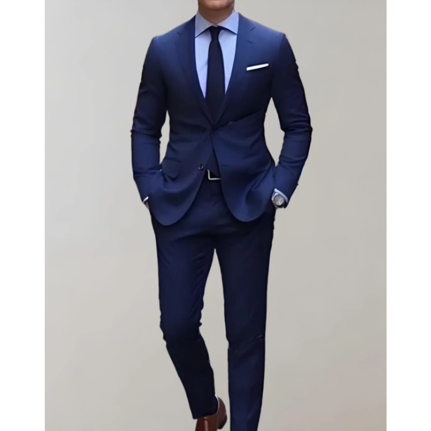George - Classic 2-piece Suit-Blue