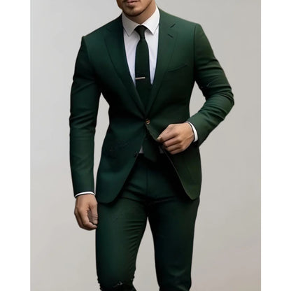 George - Classic 2-piece Suit-Green