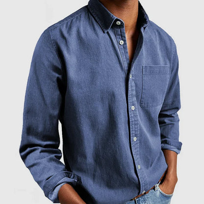 Glen - Perfect Classic Shirt Blue