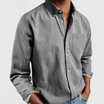 Glen - Perfect Classic Shirt Gray