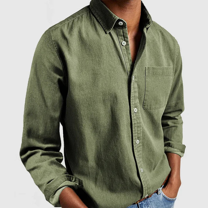 Glen - Perfect Classic Shirt Green