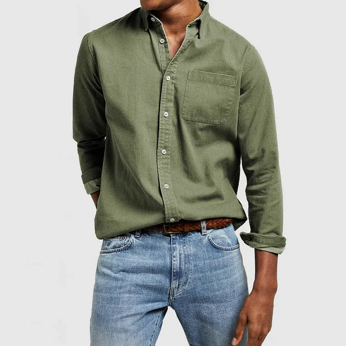 Glen - Perfect Classic Shirt Green