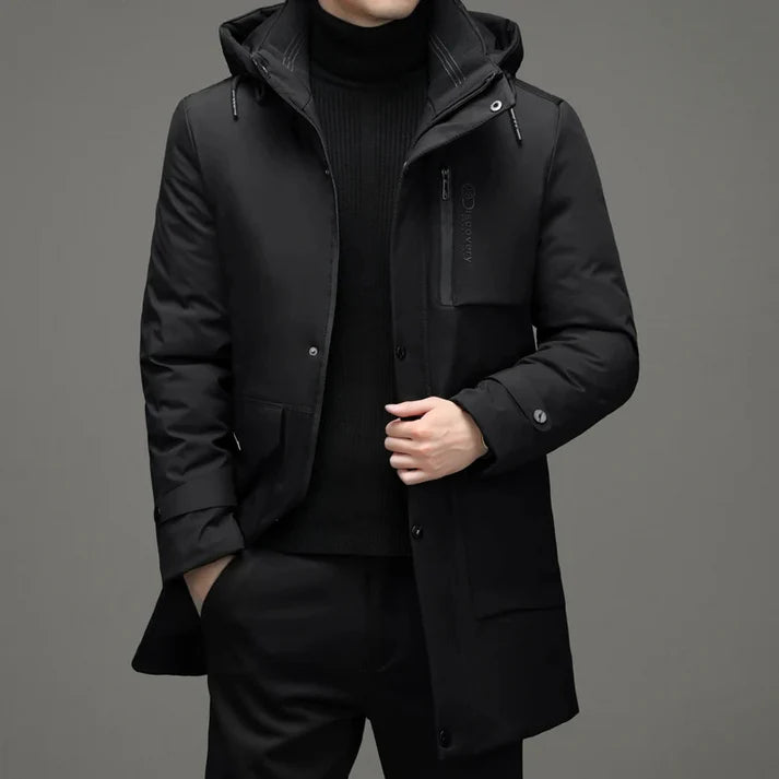 Grant - Winter Parka Jacket-Black