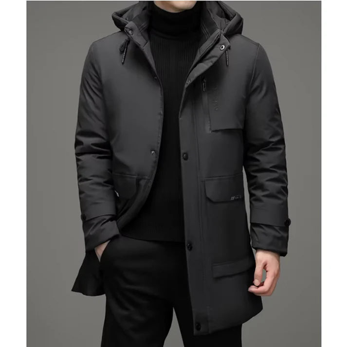 Grant - Winter Parka Jacket-Gray