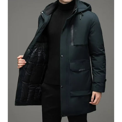Grant - Winter Parka Jacket-Green
