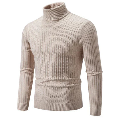 Greg - Comfort Casual Turtleneck-Beige