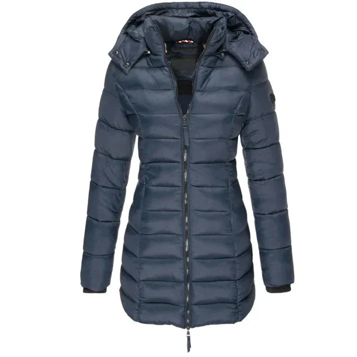 Lois - Long Cut Warm Coat