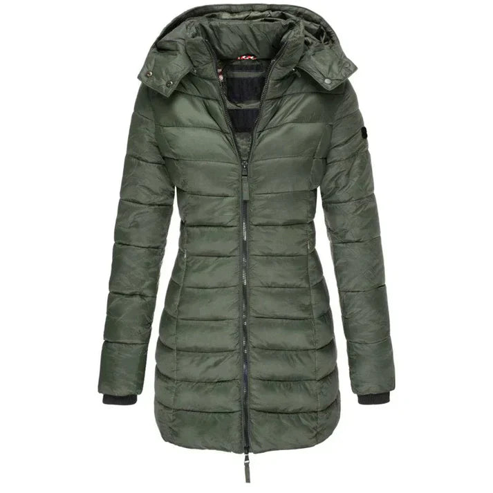 Lois - Long Cut Warm Coat