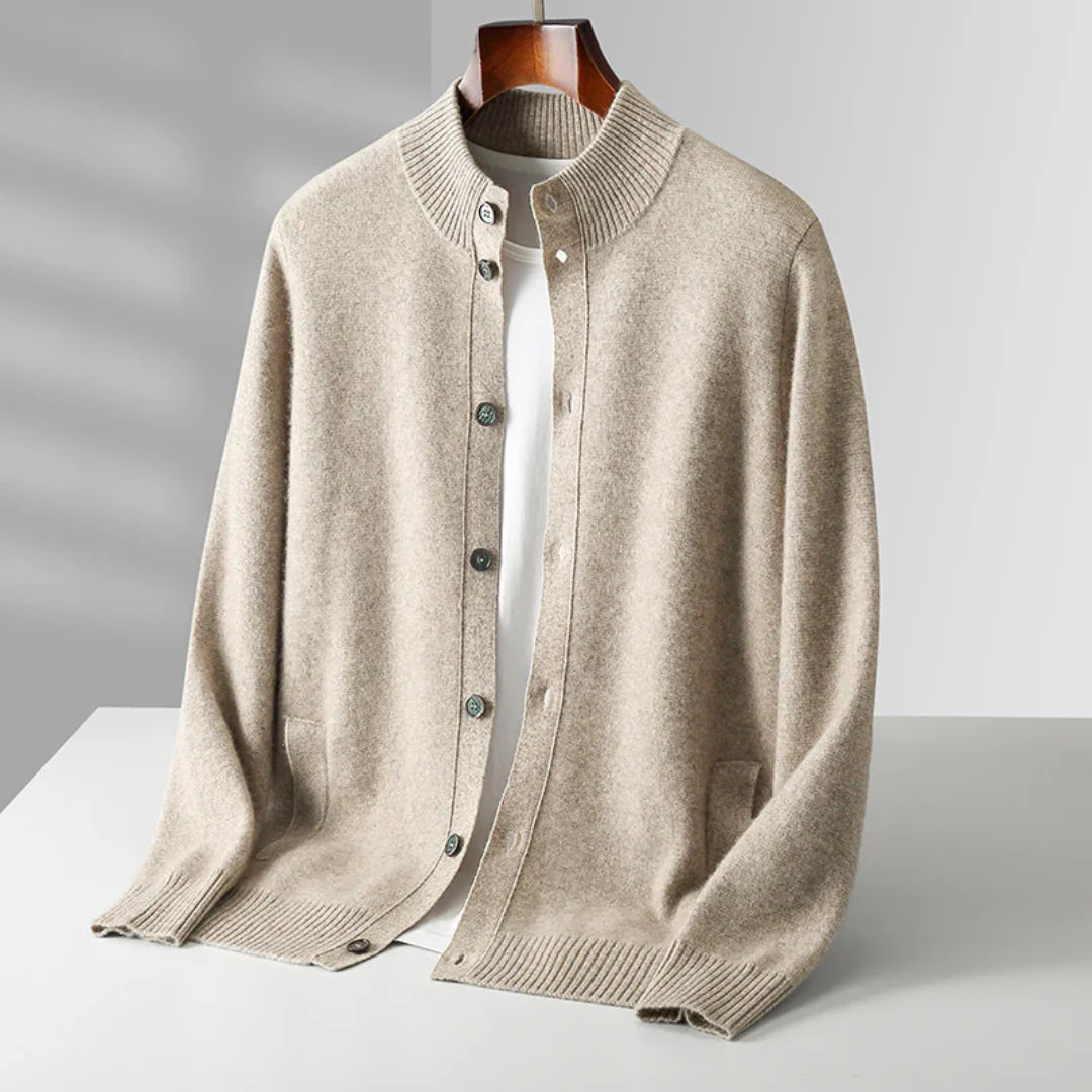 Luca - Merino Wool Jacket Beige