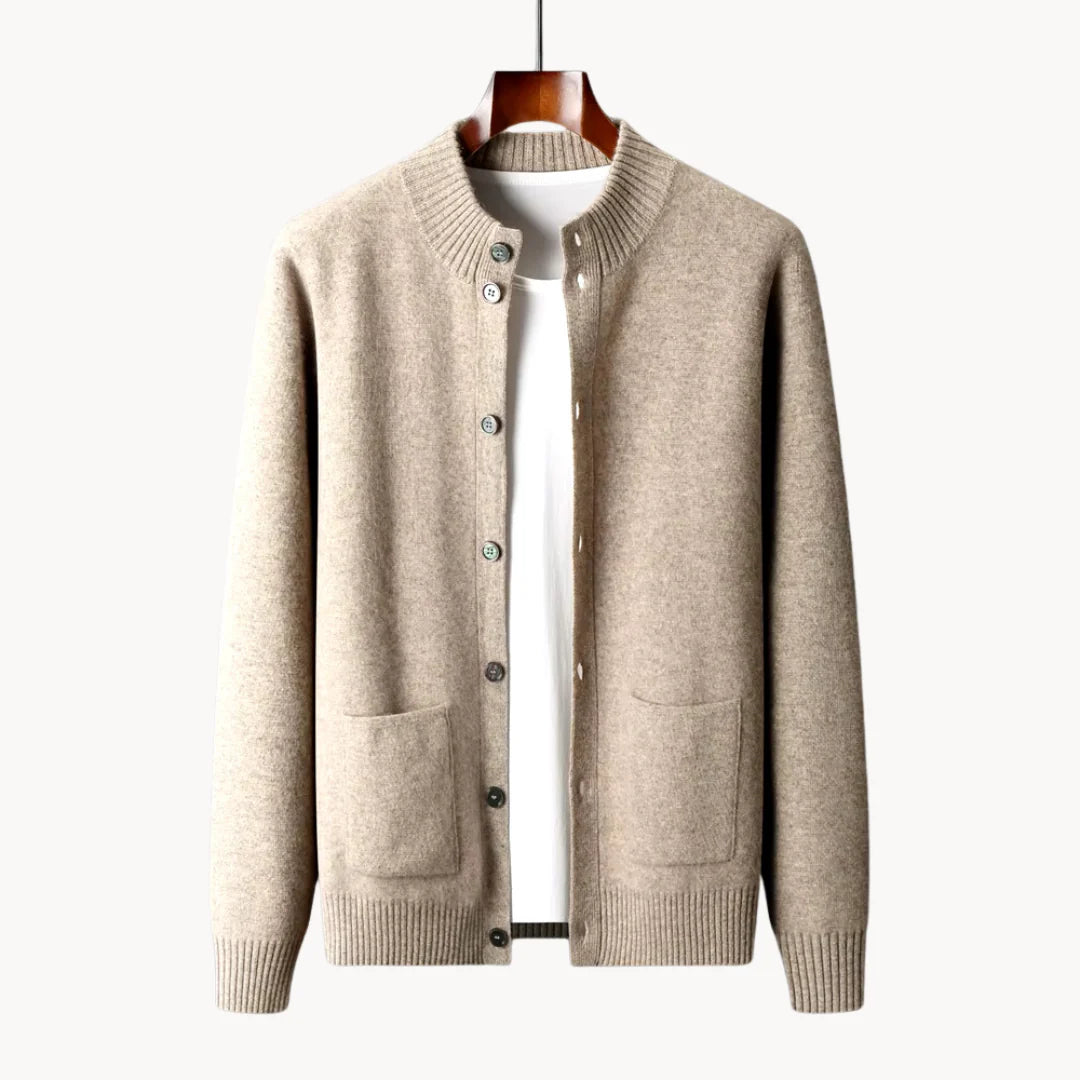 Luca - Merino Wool Jacket Beige