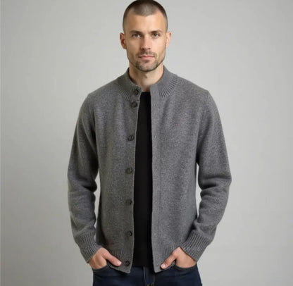 Luca - Merino Wool Jacket Grey