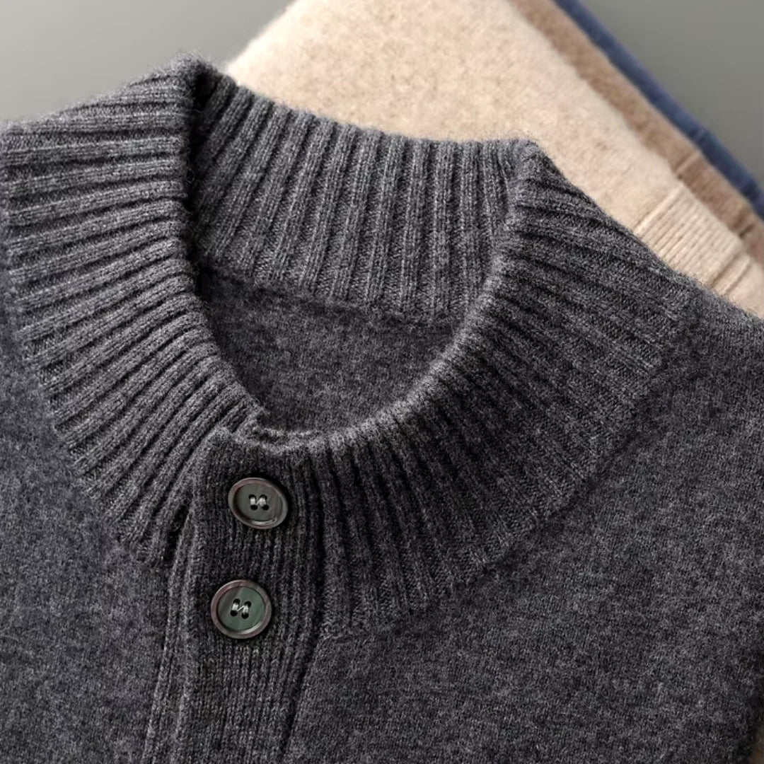 Luca - Merino Wool Jacket Grey