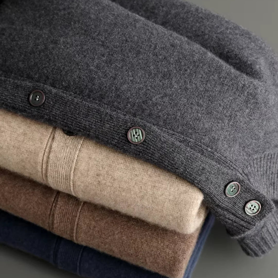 Luca - Merino Wool Jacket Grey