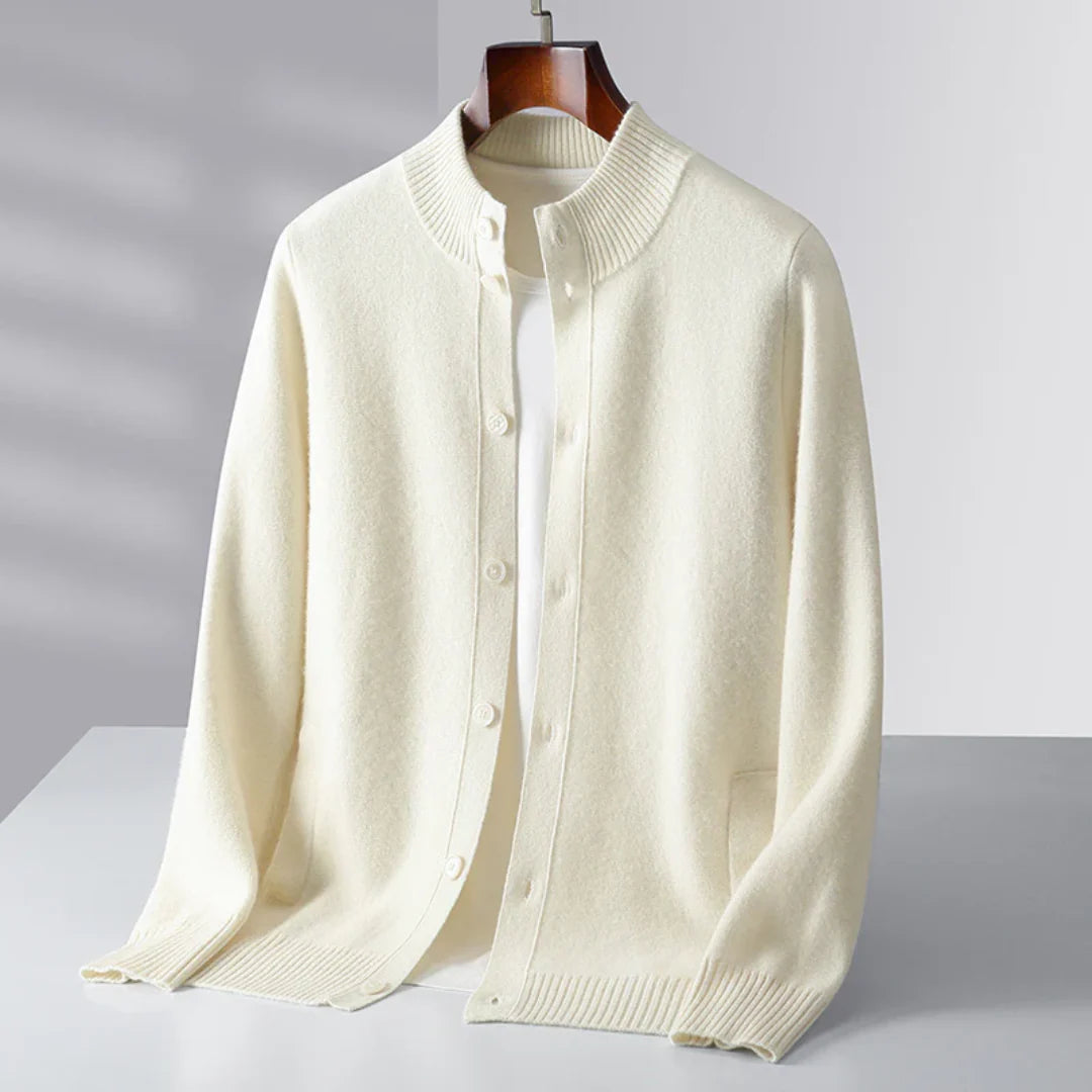 Luca - Merino Wool Jacket Cream