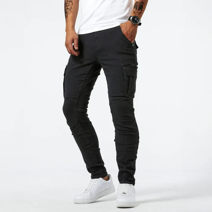 Manuel - Flexible Fit Jeans Black