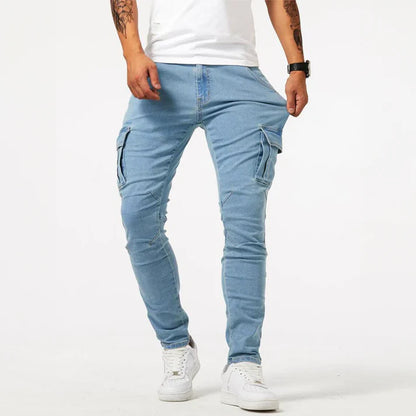 Manuel - Flexible Fit Jeans Blue