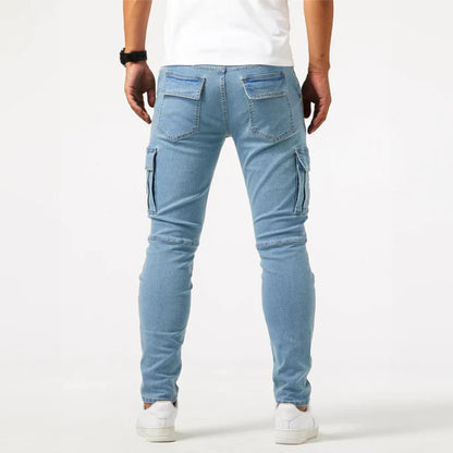 Manuel - Flexible Fit Jeans Blue