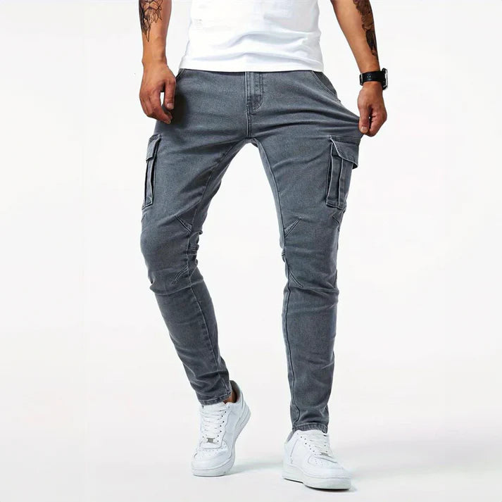 Manuel - Flexible Fit Jeans Gray