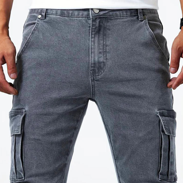 Manuel - Flexible Fit Jeans Gray