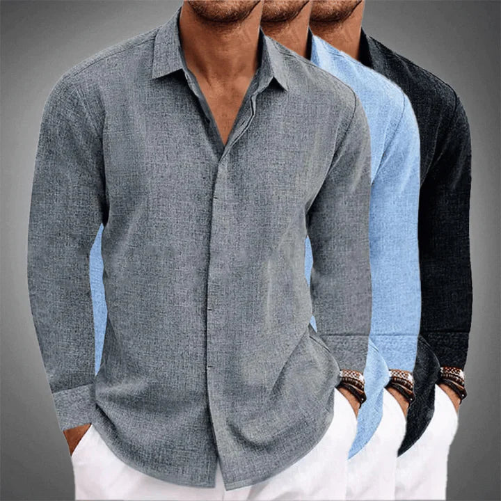 Marco - Classic Button Down Cotton Shirt