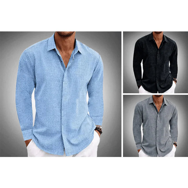 Marco - Classic Button Down Cotton Shirt