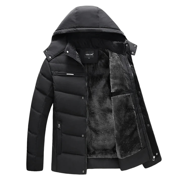 Matthew - Warmth and Stylish Jacket-Black