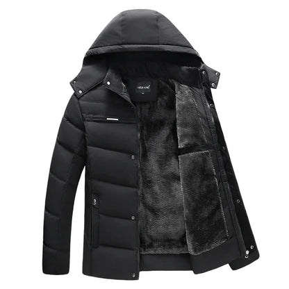Matthew - Warmth and Stylish Jacket-Black