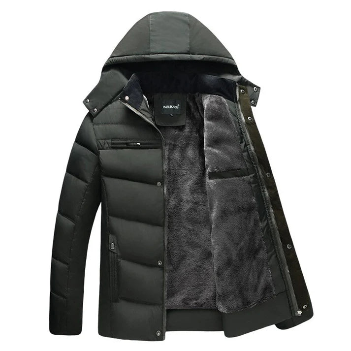 Matthew - Warmth and Stylish Jacket-Green