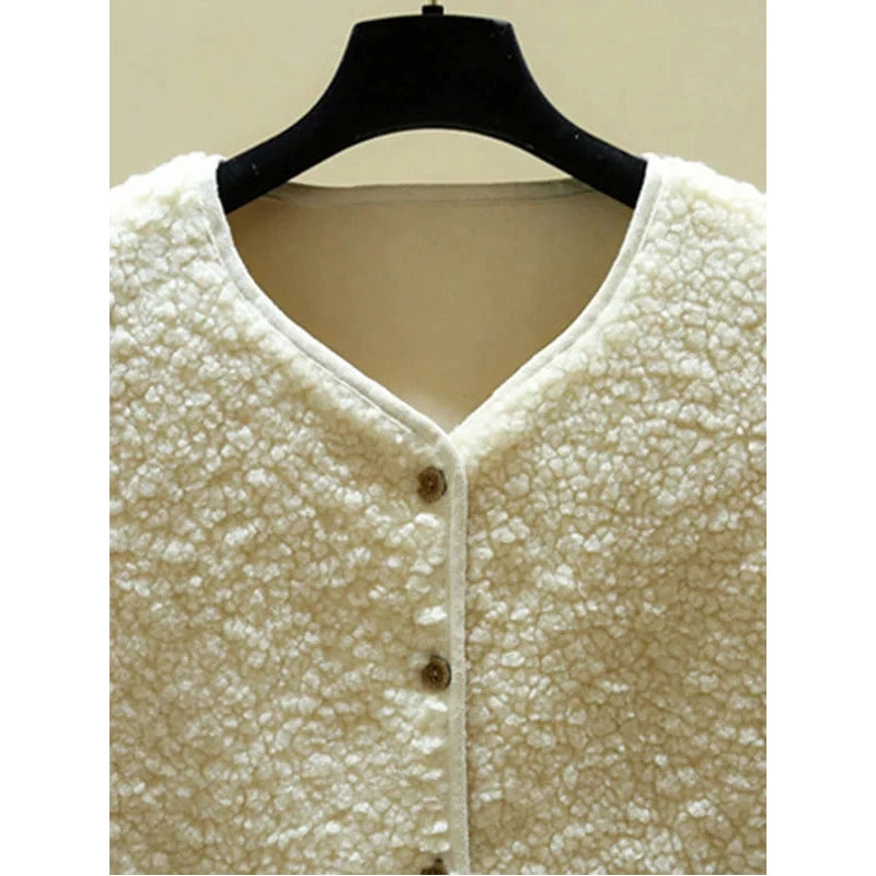 Melina - Stylish Sleveless Vest White