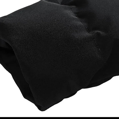 William - Winter Solid Puffer Jacket - Black
