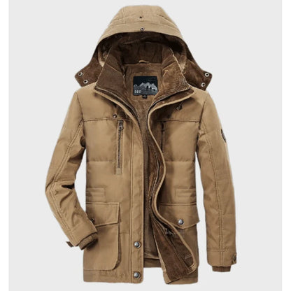 Paul - Comfort Winter Coat for Men-Khaki