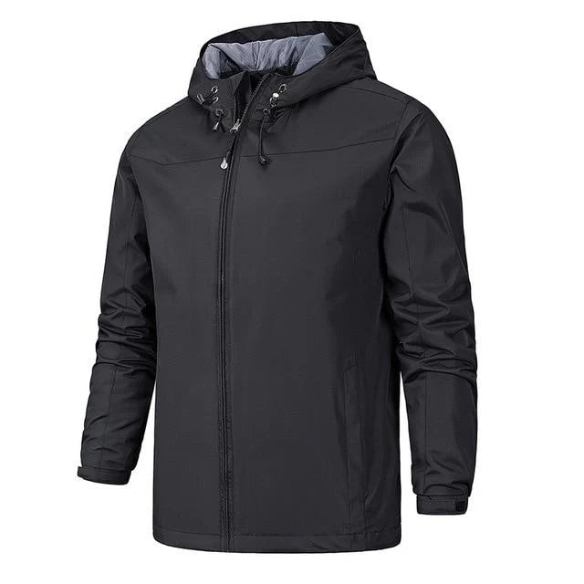 Robert - Modern Cut Waterproof Jacket Black
