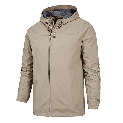 Robert - Modern Cut Waterproof Jacket Cream