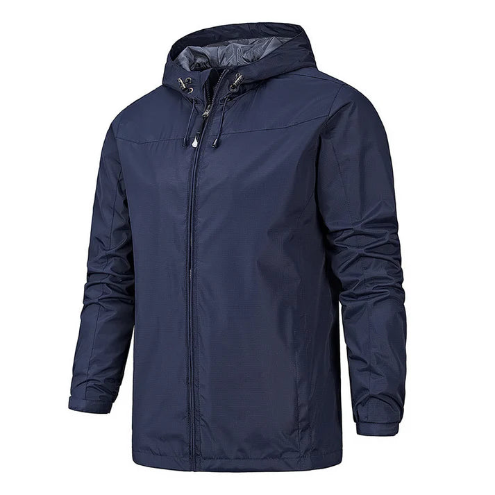 Robert - Modern Cut Waterproof Jacket Dark Blue